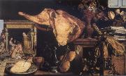 Pieter Aertsen Vanitas still-life in the background Christ in the House of Mary and Martha Sweden oil painting artist